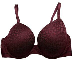 Victorias Secret PINK Wear Everywhere Push Up Bra 34D Convertible Underwired